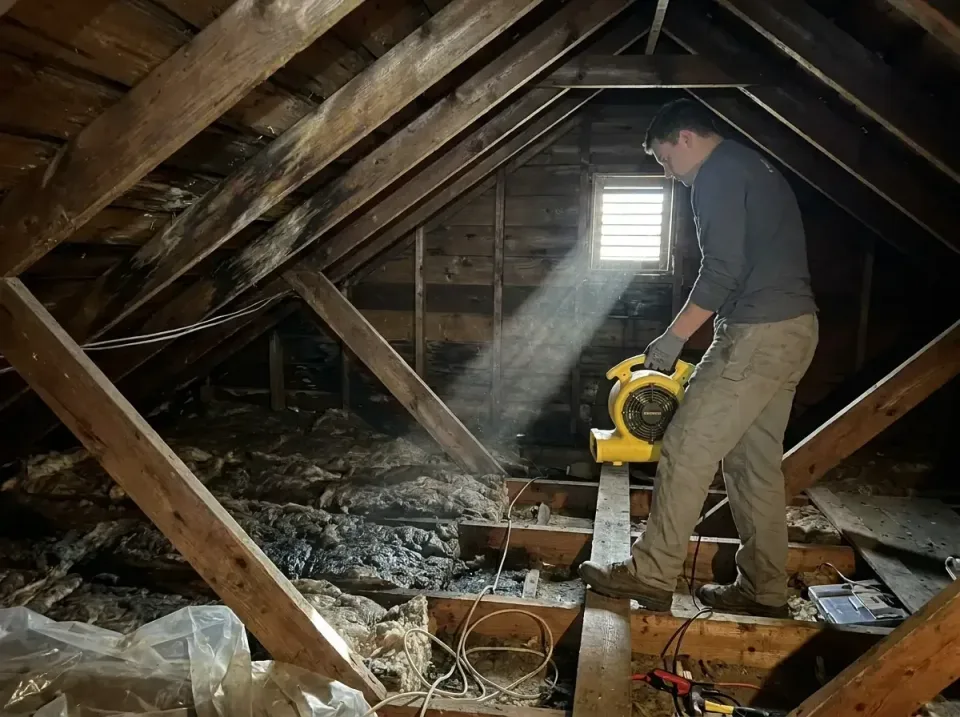 attic-water-damage-drying-proc-007 — frequently asked questions, Emergency Water Extraction & 24/7 Flood Response in Union G…